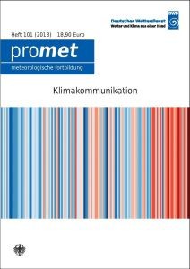 Titelseite der Publikation Klimakommunikation (Promet, Heft 101)