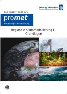 Titelseite der Publikation Regionale Klimamodellierung I - Grundlagen (Promet, Heft 99)