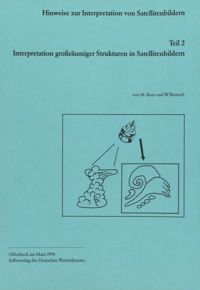 Titelseite der Publikation Interpretation großräumiger Strukturen in Satellitenbildern (Hinweise zur Interpretation von Satellitenbildern, Teil 2)