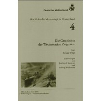 Titelseite der Publikation Die Geschichte der Wetterstation Zugspitze (Geschichte der Meteorologie Nr. 4)