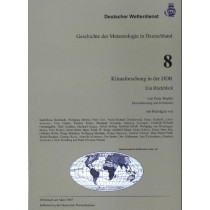 Titelseite der Publikation Klimaforschung in der DDR (Geschichte der Meteorologie Nr. 8)