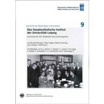 Titelseite der Publikation Das Geophysikalische Institut der Universität Leipzig (Geschichte der Meteorologie Nr. 9)