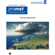 Titelseite der Publikation Promet Heft 108 mit dem Titel Vorhersagbarkeit