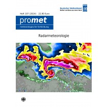 Titelseite der Publikation Promet Heft 107 mit dem Titel Radarmeteorologie 